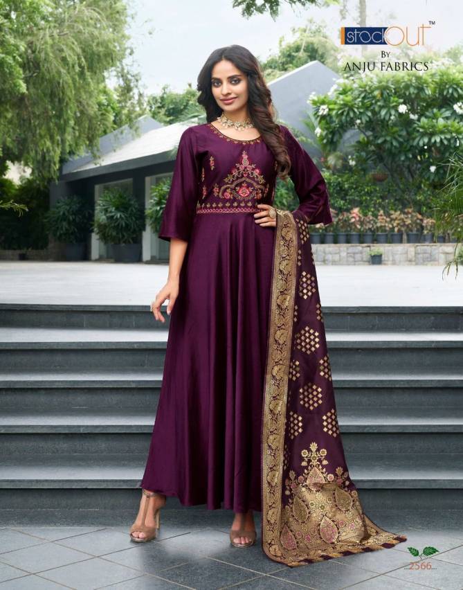 Haseen Pal 8 Fancy Festive Wear Heavy Long Anarkali Kurti Collection